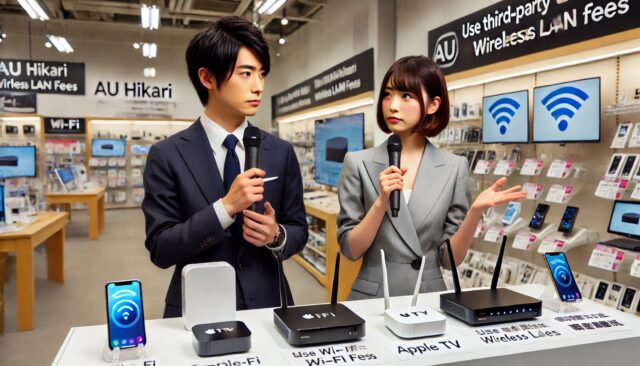 auひかりの無線LAN料金値上げに対応：市販のWi-Fi機器でスマホ＆Apple TVを快適に使う方法