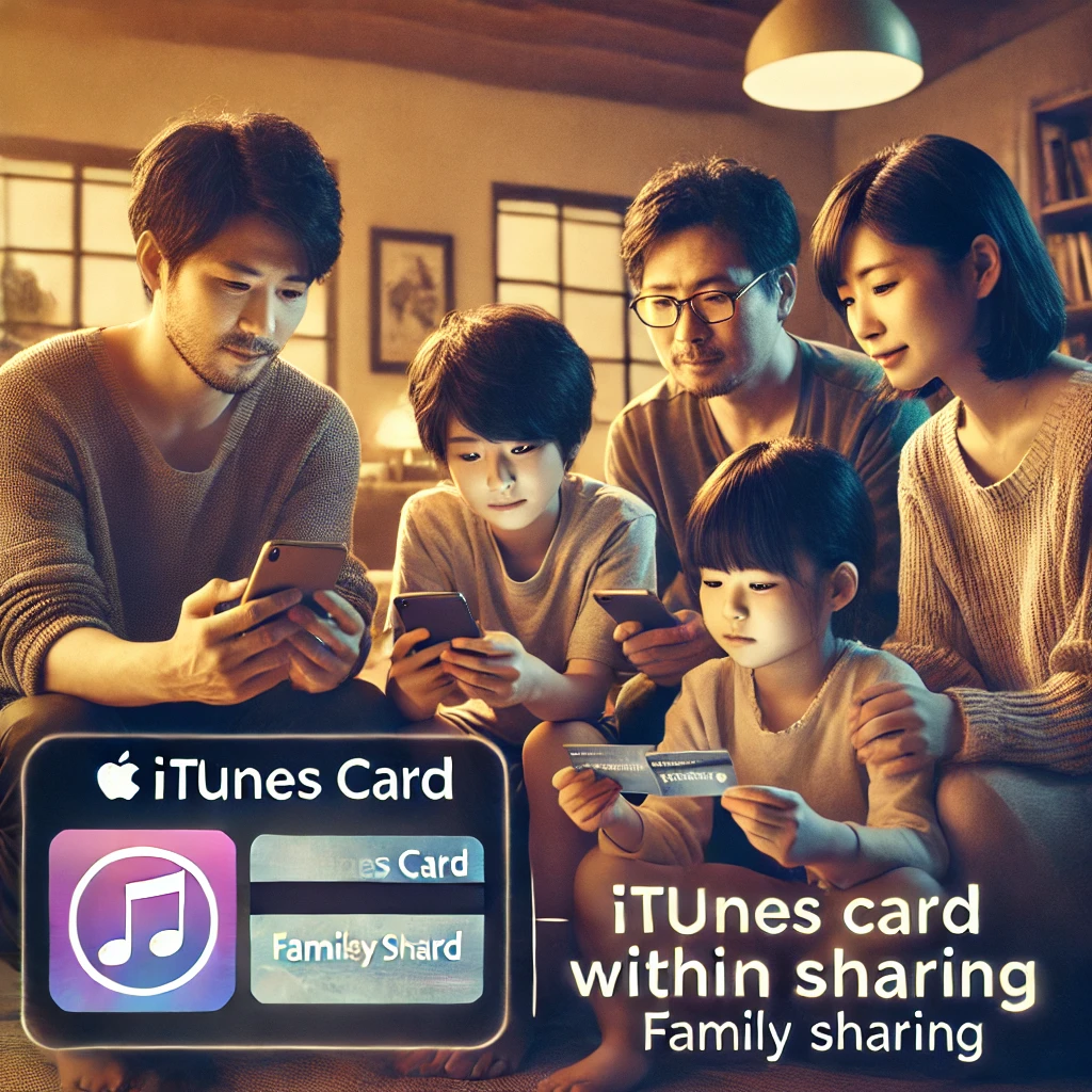 ファミリー共有でのiTunesカード課金について知っておくべきポイント