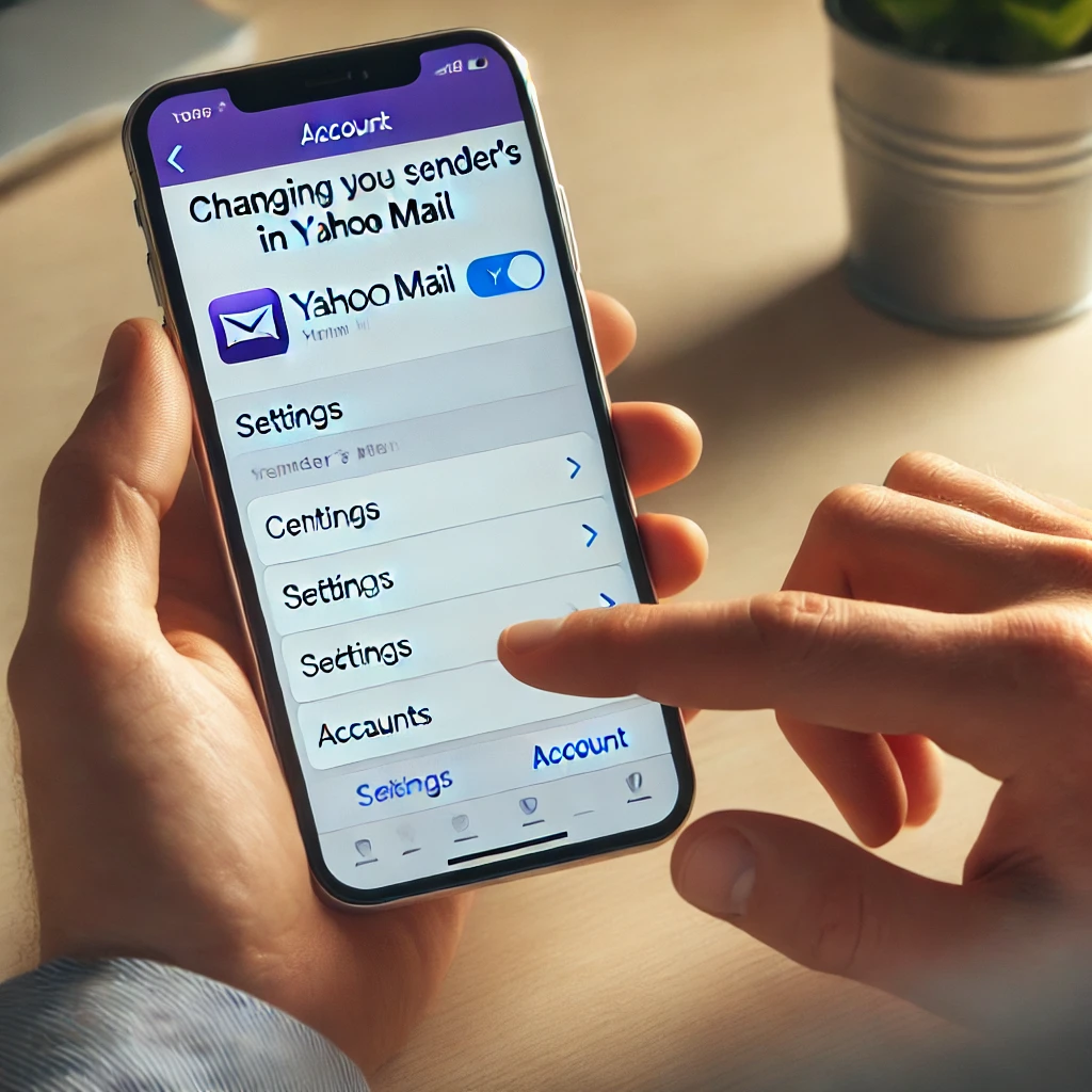 iPhoneでYahooメールの送信者名を変更する方法：簡単ステップガイド